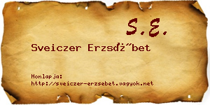 Sveiczer Erzsébet névjegykártya